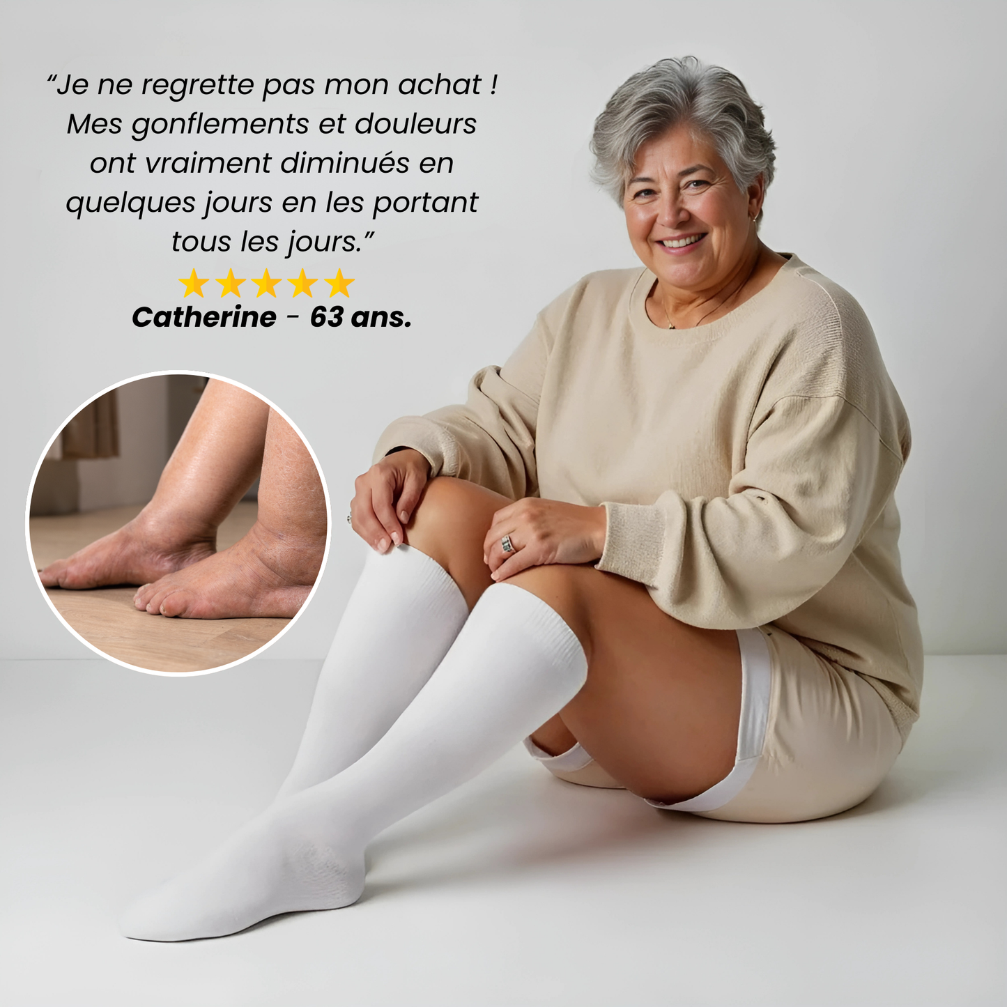Chaussettes De Contention Unisexe